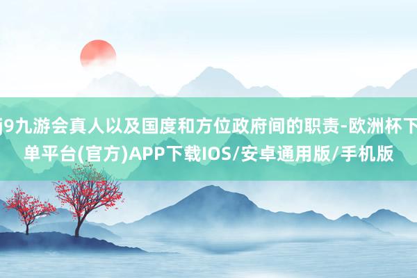 j9九游会真人以及国度和方位政府间的职责-欧洲杯下单平台(官方)APP下载IOS/安卓通用版/手机版